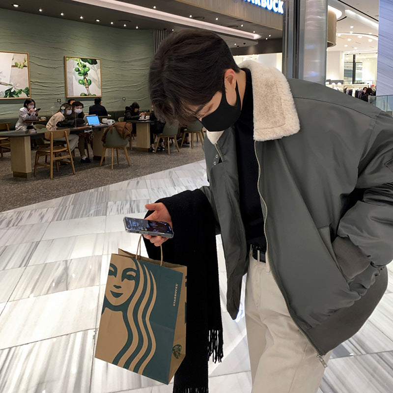 Discover the Comfort and Style of the Lamb Cotton Jacket for Men